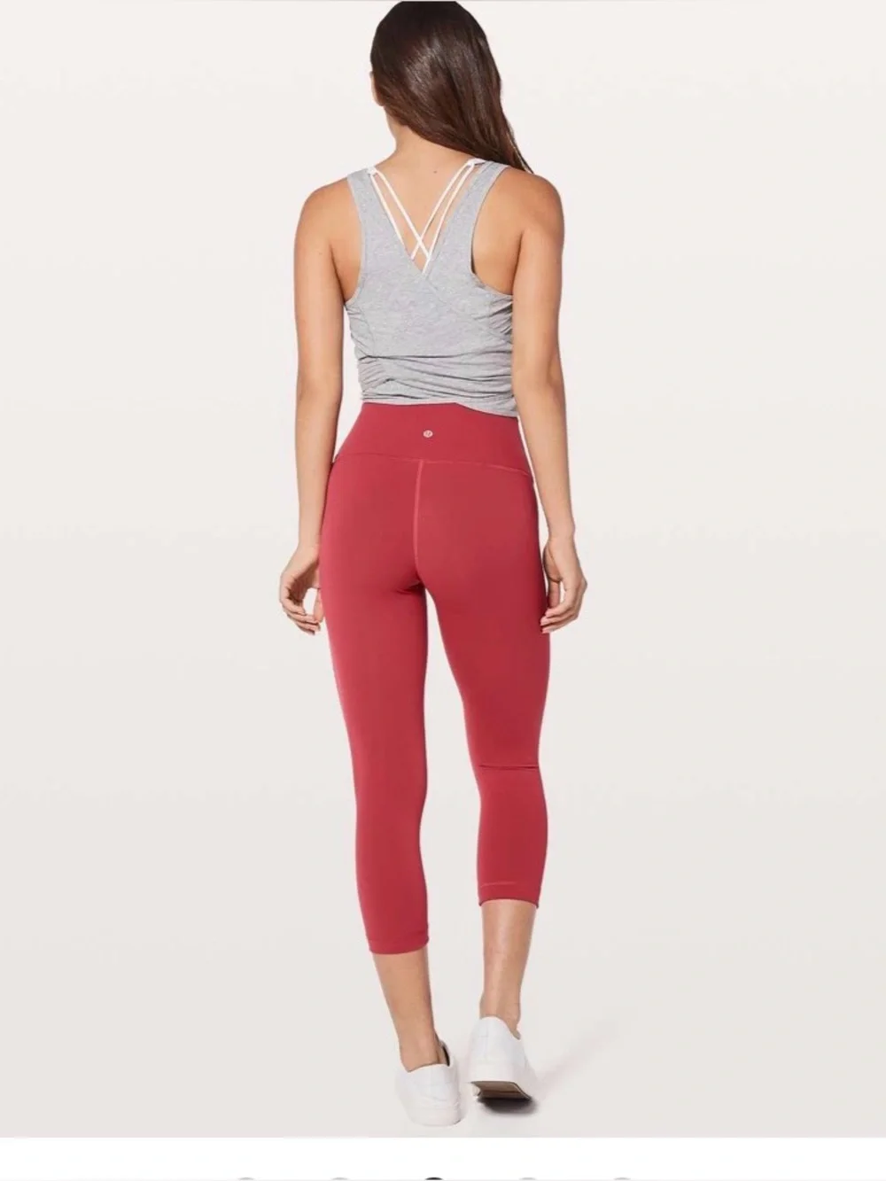 Lululemon Wunder Under High Rise Crop Sz 8